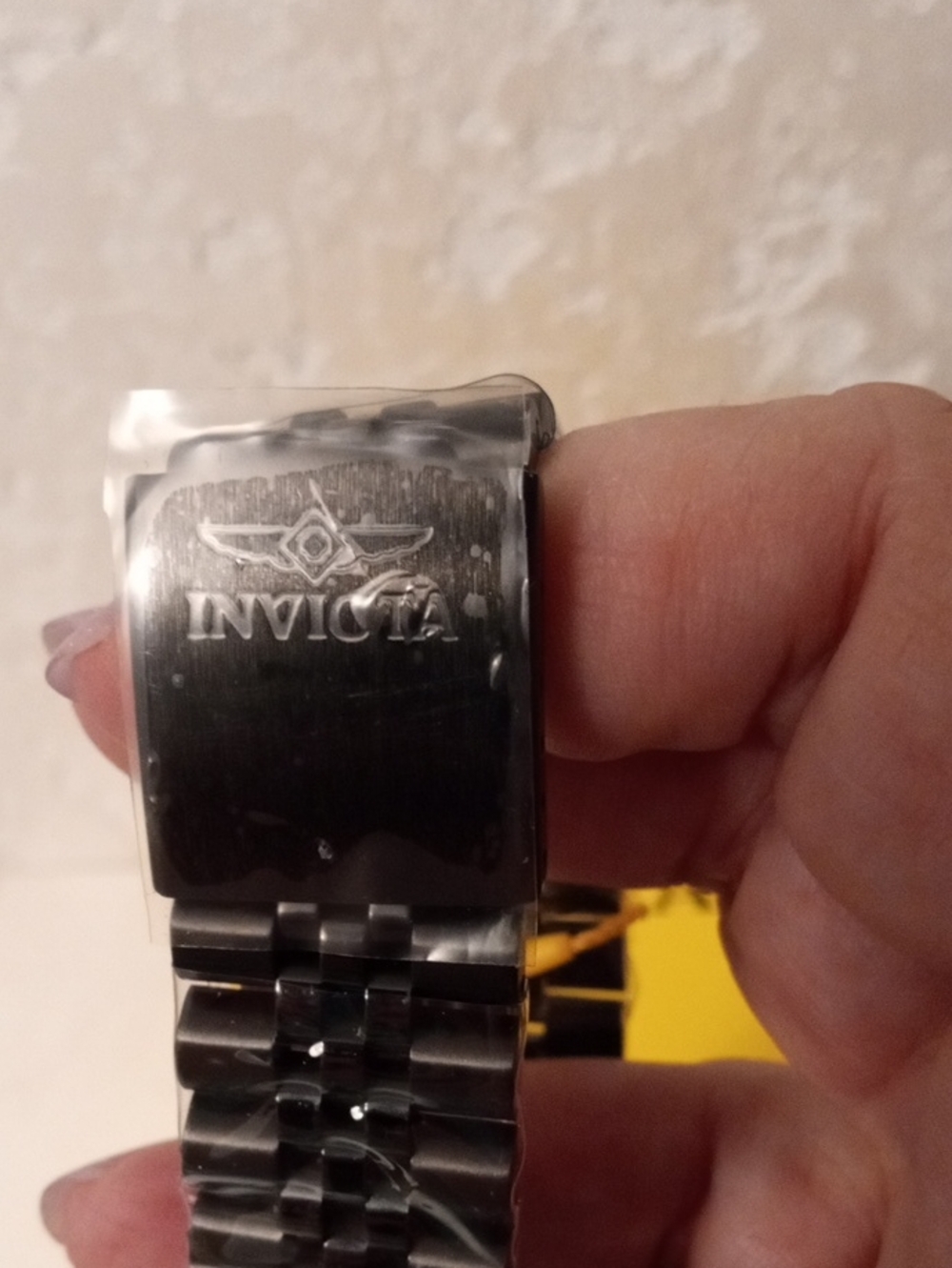 Invicta Black Watch with Teal Dial - Picture 3 of 6